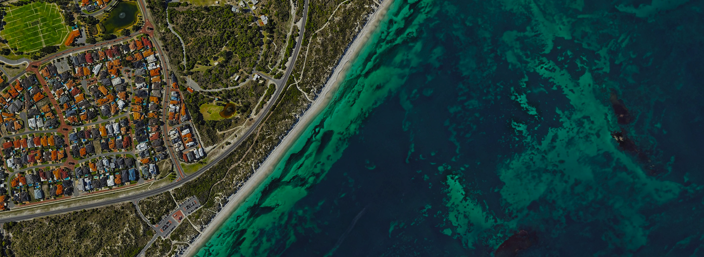 Aerial map background